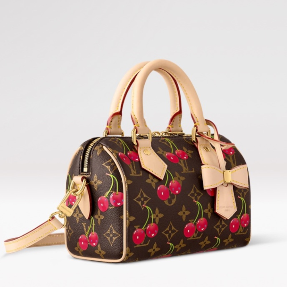 NEW Louis Vuitton LV x TM Murakami Cherry Cerises Speedy 20 - Picture 2 of 8